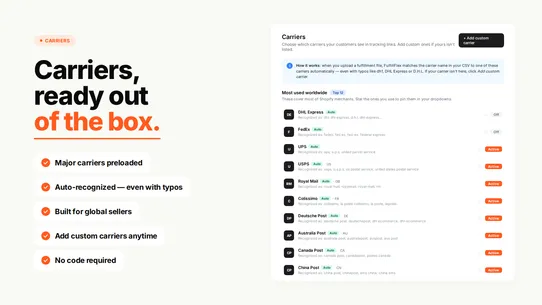 FulfillFlex – Bulk Fulfillment screenshot