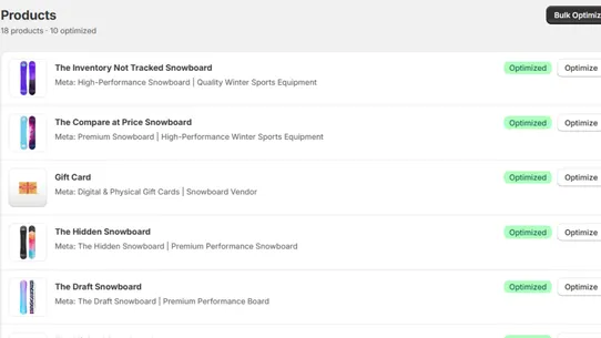 Axiom ‑ AI SEO &amp; AEO Optimizer screenshot