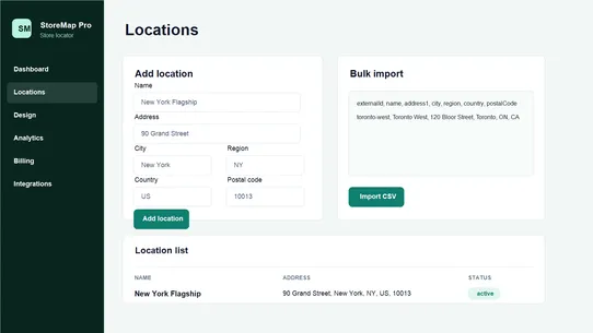 StoreMap ProX screenshot