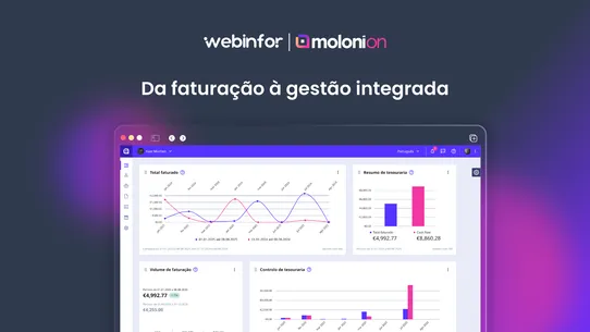 Moloni ON screenshot