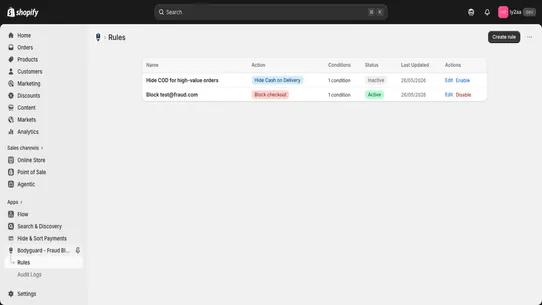 Bodyguard ‑ Fraud Blocker screenshot