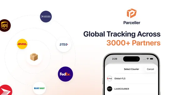 Parceler Order Tracking screenshot