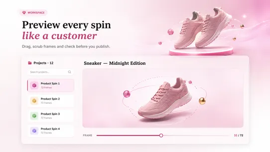 ZS Spin View: AI 360° Generate screenshot