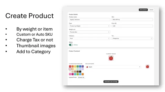 PopUp ‑ Sell by Weight screenshot