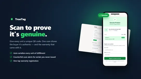 TrueTag: Verify &amp; Warranty screenshot