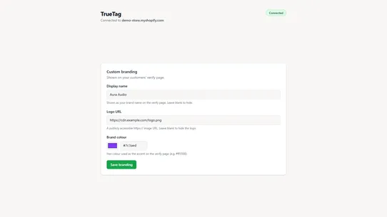 TrueTag: Verify &amp; Warranty screenshot