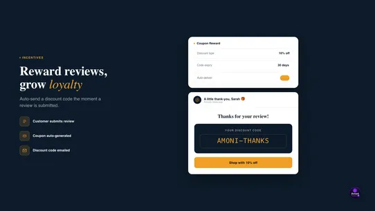 Amoni Reviews &amp; Star Ratings screenshot