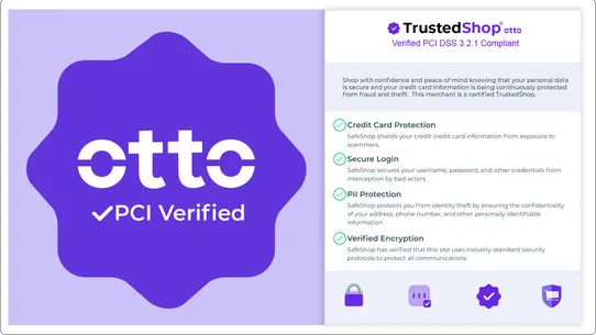 SafeShop TrustedShop PCI Badge screenshot