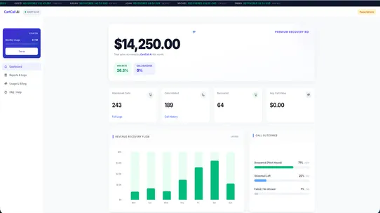 CartCall AI screenshot