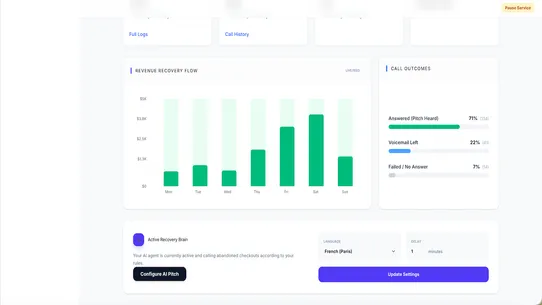 CartCall AI screenshot