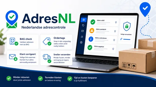 AdresNL screenshot