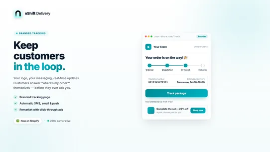 nShift Delivery screenshot
