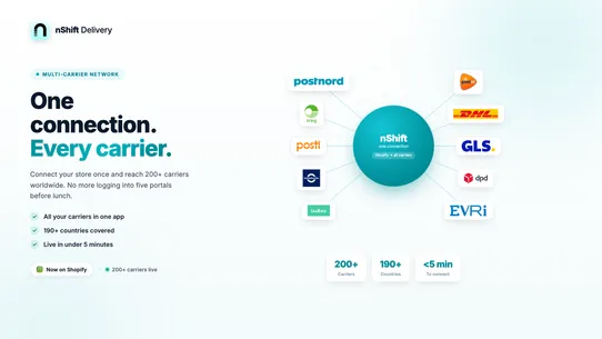 nShift Delivery screenshot
