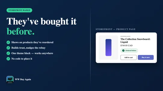 Reorders by Win‑Win Apps screenshot