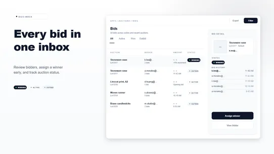 SF: Auction &amp; Bidding screenshot