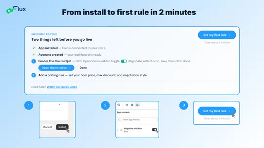 Flux screenshot