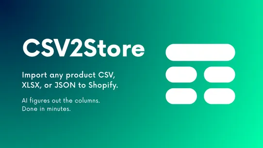 CSV2Store screenshot