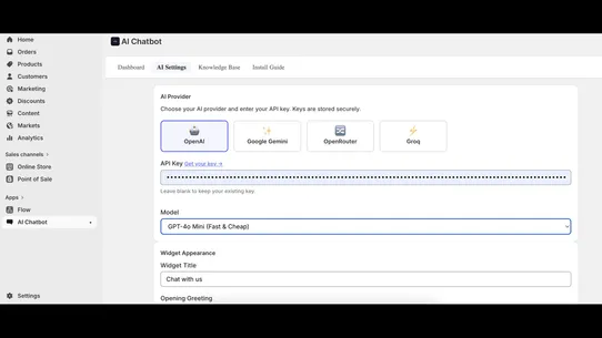 PoetAI ‑ AI Knowledge Chatbot screenshot