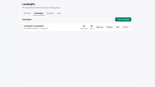 LandingPin screenshot
