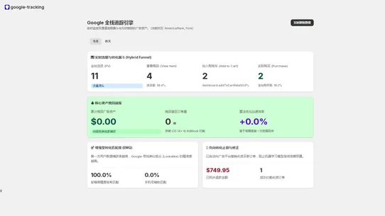Google Full‑Stack Tracking Pro screenshot