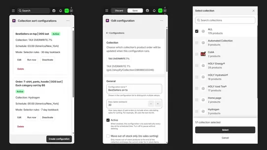Sortify screenshot