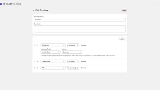 Yewbridge Smart Collections screenshot