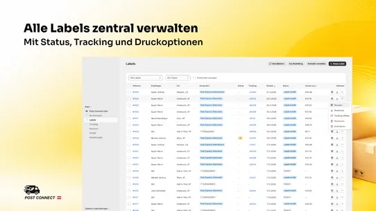 PostConnect aus Österreich screenshot