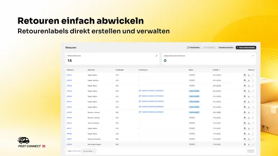 PostConnect aus Österreich screenshot