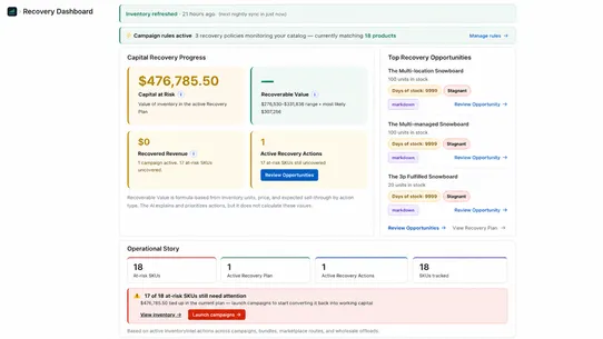 Sparande InventoryIntel screenshot
