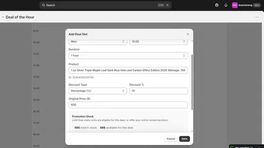 Deal of the Hour by SellOps screenshot