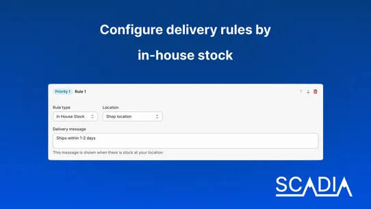 Scadia Dropship: Supplier Link screenshot