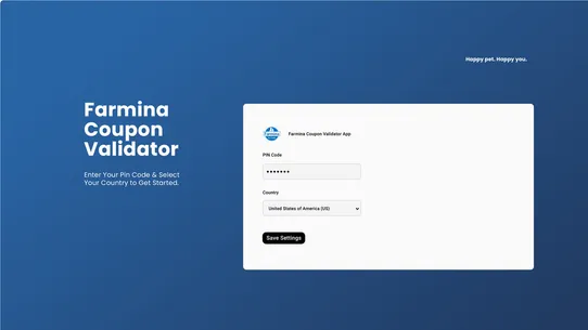 Farmina Coupon Validator screenshot