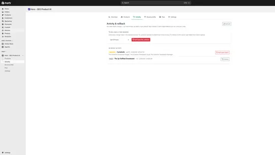 Hero: SEO Product AI screenshot