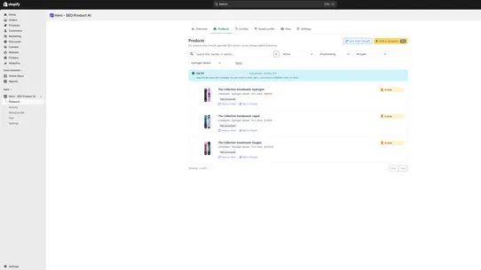 Hero: SEO Product AI screenshot