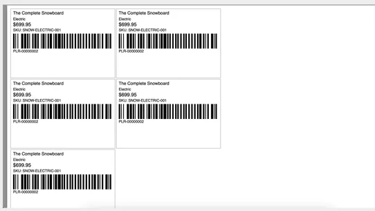 Receivio: PO Label &amp; Receive screenshot