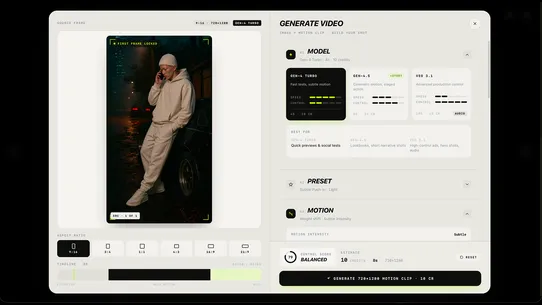 POZR — AI Fashion Visuals screenshot