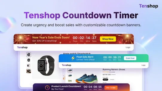 Tenshop Countdown Timer screenshot