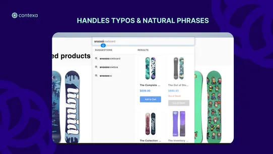Contexa AI Search &amp; Analytics screenshot