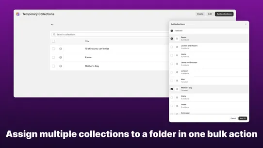 Collection Folders screenshot