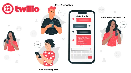 Twilio: Order Alert &amp; Bulk SMS screenshot