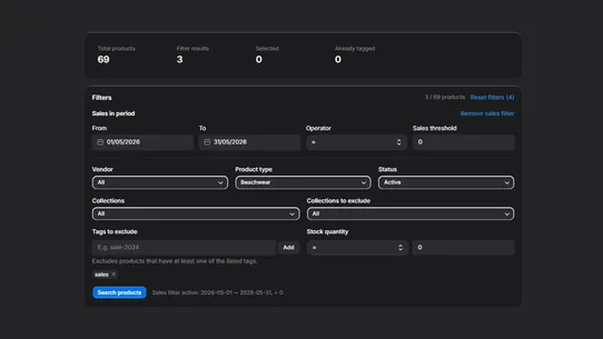 Smart Product Tagger screenshot
