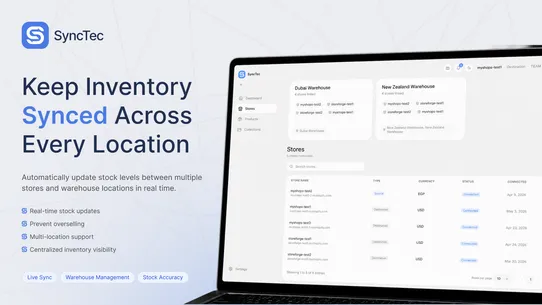 SyncTec | Multi‑Store Sync screenshot