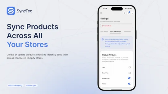 SyncTec | Multi‑Store Sync screenshot