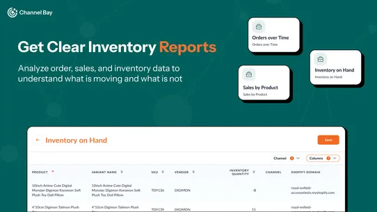 ChannelBay: Inventory &amp; Order screenshot
