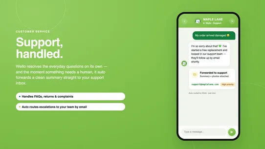 WelloChat: AI Chatbot &amp; Sales screenshot
