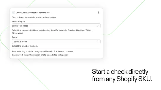 CheckCheck Connect screenshot