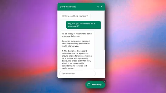 Coral: Recommendations &amp; Chat screenshot