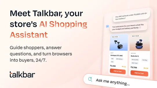Talkbar ‑ AI Chat Assistant screenshot
