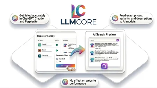LLM Core: agents.md &amp; llms.txt screenshot