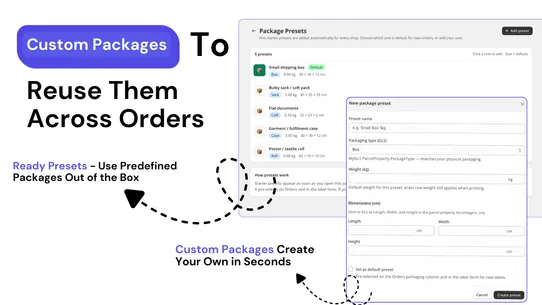 GLS Shipping Labels Hungary screenshot